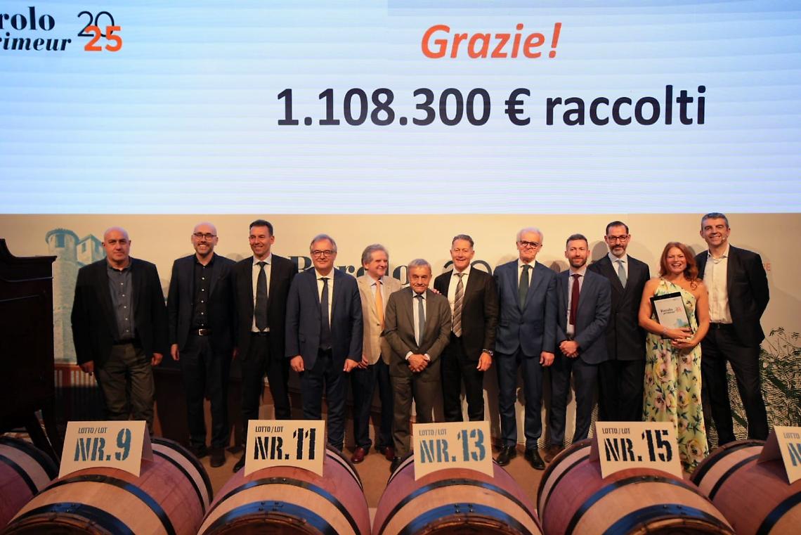 Da New York a Londra: record all’asta solidale per 5.525 litri di Barolo e Barbaresco