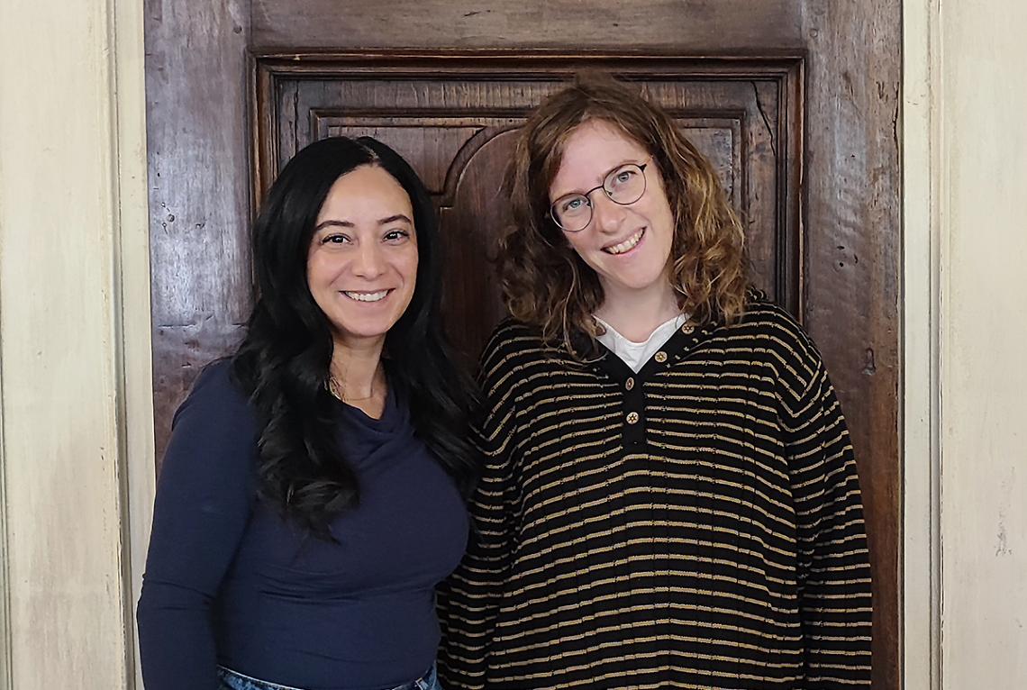 Da Gaza a Mondovì, l’eccezionale testimonianza di Rana (palestinese) ed Eszter (israeliana) che lavorano assieme per la Pace