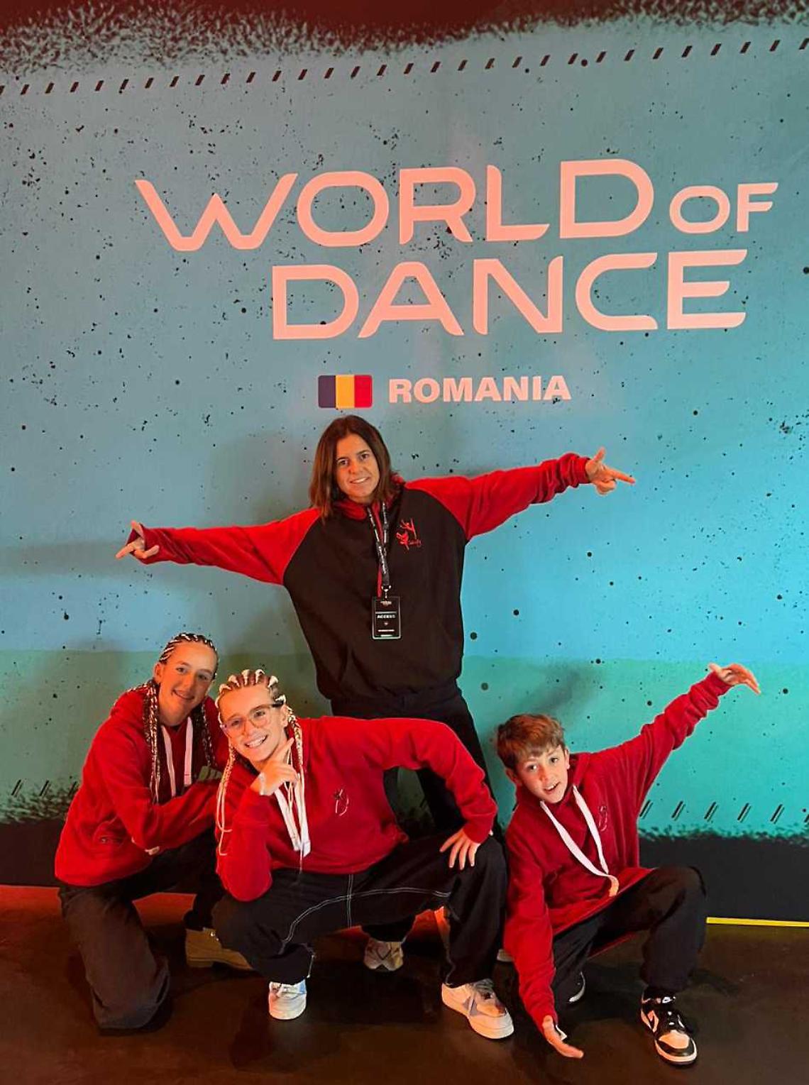 Tre allievi della palestra villanovese ai Mondiali di Danza a Bucarest