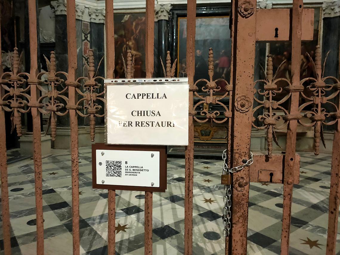 Al via il restauro dei marmi e delle tele della Cappella di San Benedetto al Santuario