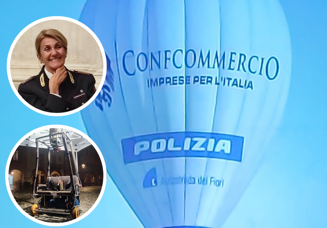 Confcommercio per il compleanno si regala una mongolfiera