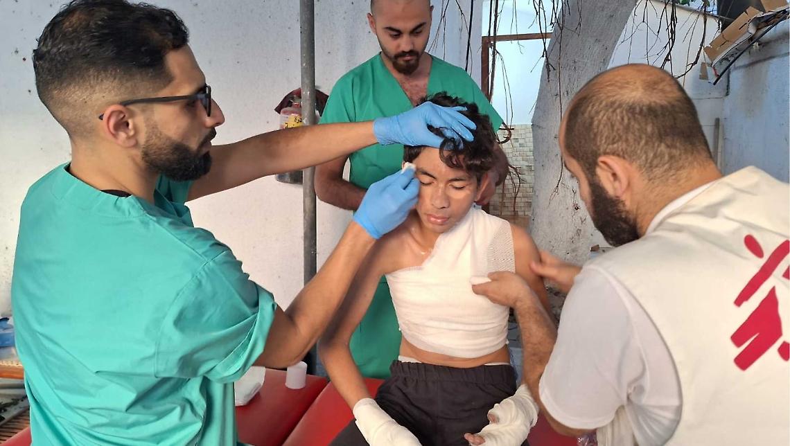 «I Santi di oggi sono i medici e gli infermieri, impegnati nelle zone di guerra»