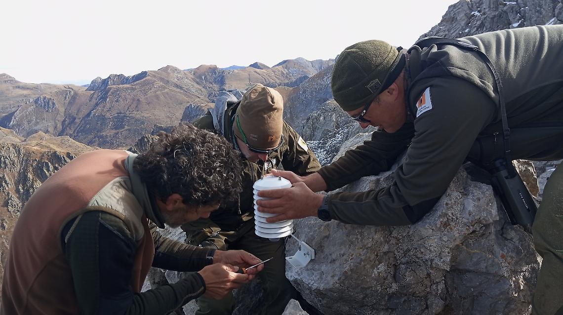 Che temperatura c'è su Marguareis? Ora un sensore racconta questo e altro, in tempo reale