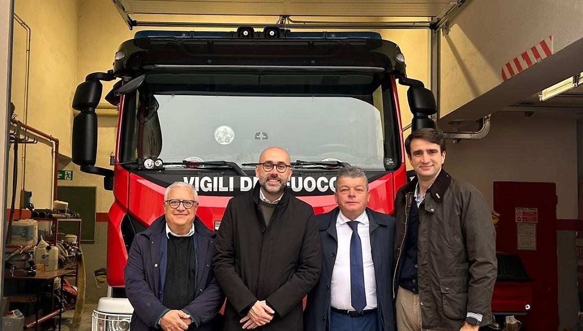 «I Vigili del fuoco operano con generosità e coraggio, al servizio di tutti»