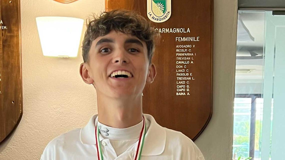 17 anni e da Magliano Alpi, nuova promessa del golf
