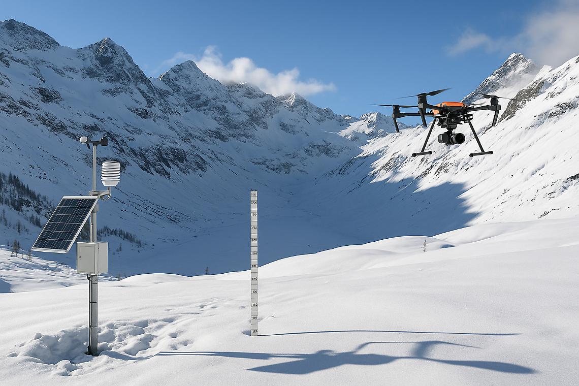 Sensori, droni e stazioni meteo: il Piemonte in prima linea contro il rischio valanghe”