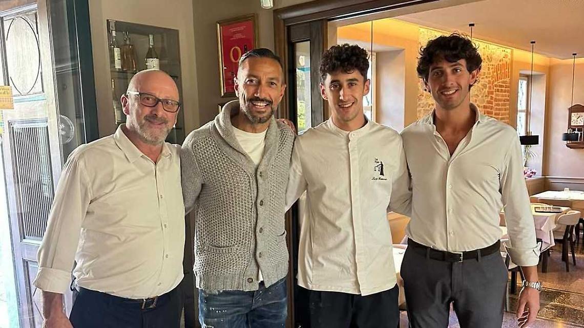 Il "Peso" del campione: Fabio Quagliarella e la tappa del gusto a San Michele
