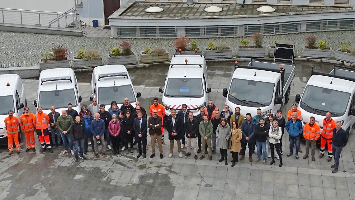 Nuovi mezzi per i reparti Viabilità della Provincia