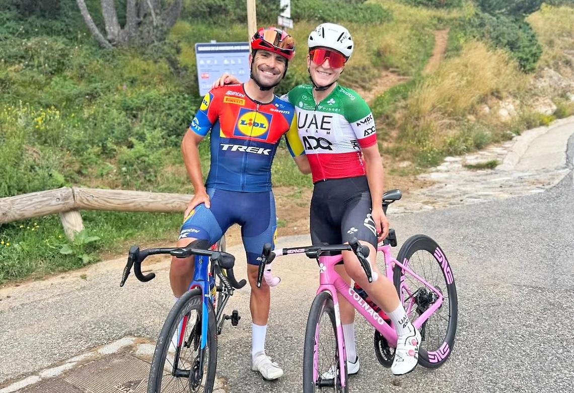 Elisa Longo Borghini e Jacopo Mosta