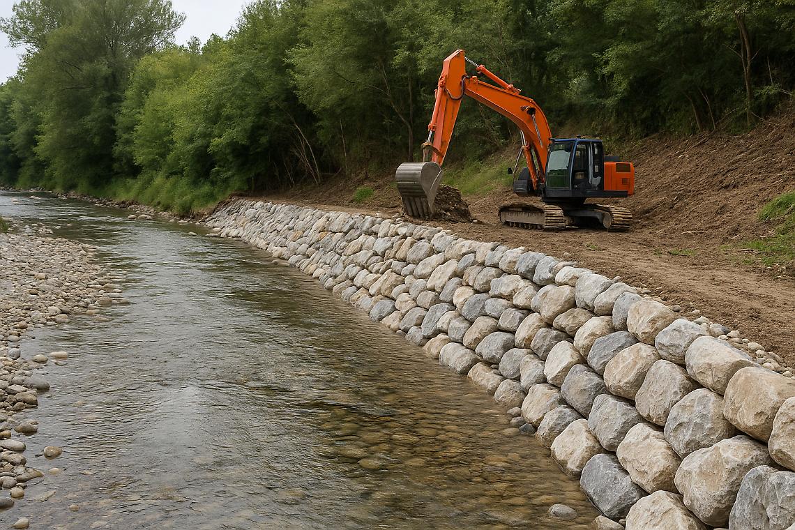 Manutenzione dei corsi d’acqua: dalla Regione 3 milioni di euro per 92 interventi in tutto il territorio