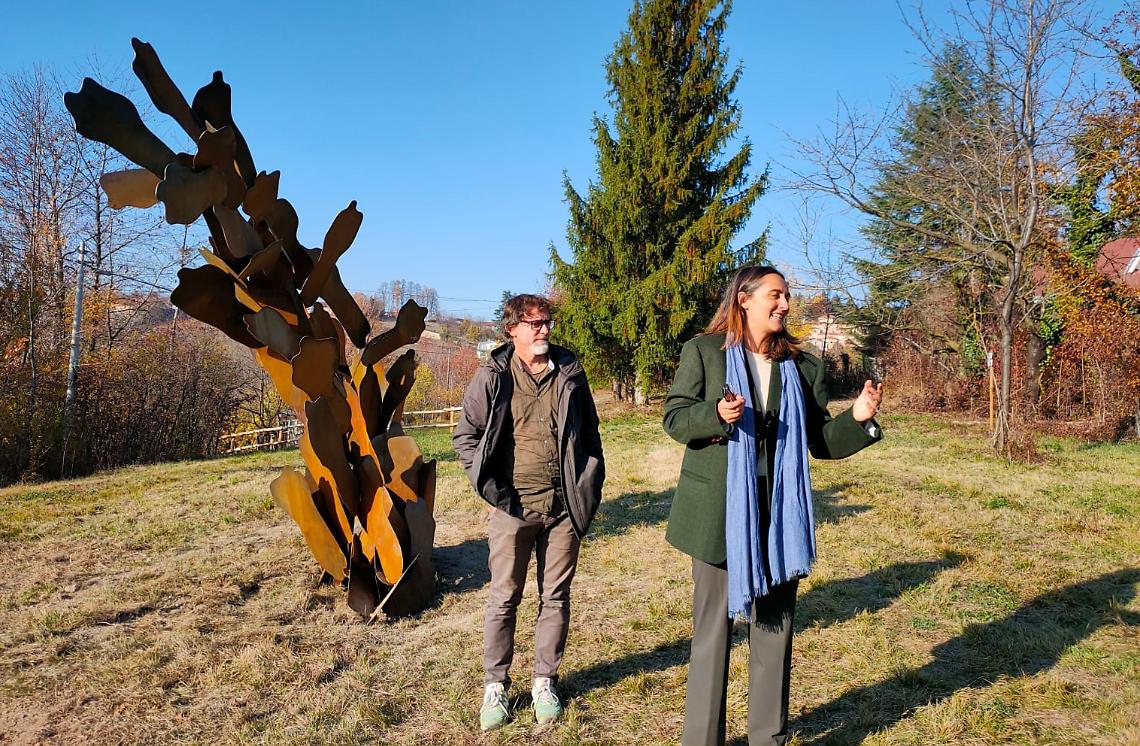 Con Landart un'altra opera per valorizzare i paesaggi del Monregalese