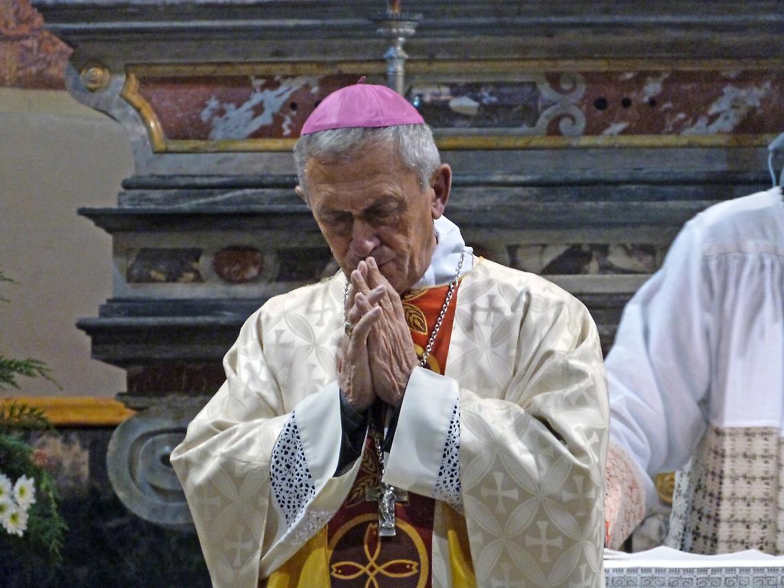 Il messaggio di speranza del vescovo Egidio: «Teniamo accesa la fiamma delle piccole comunità»