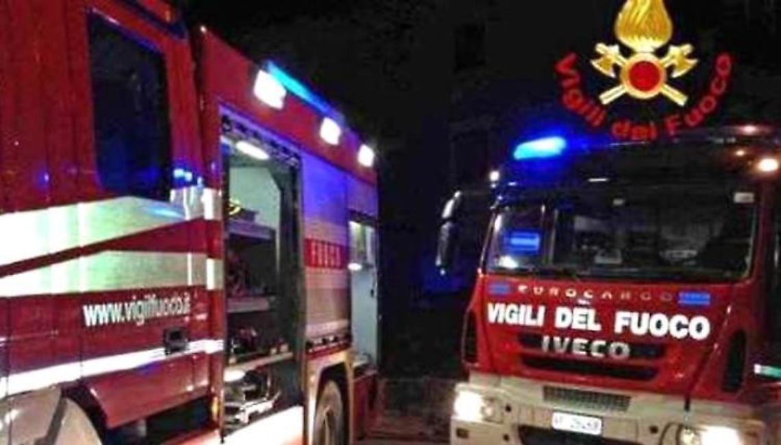 Incidenti e incendio: interventi dei Vigili del Fuoco