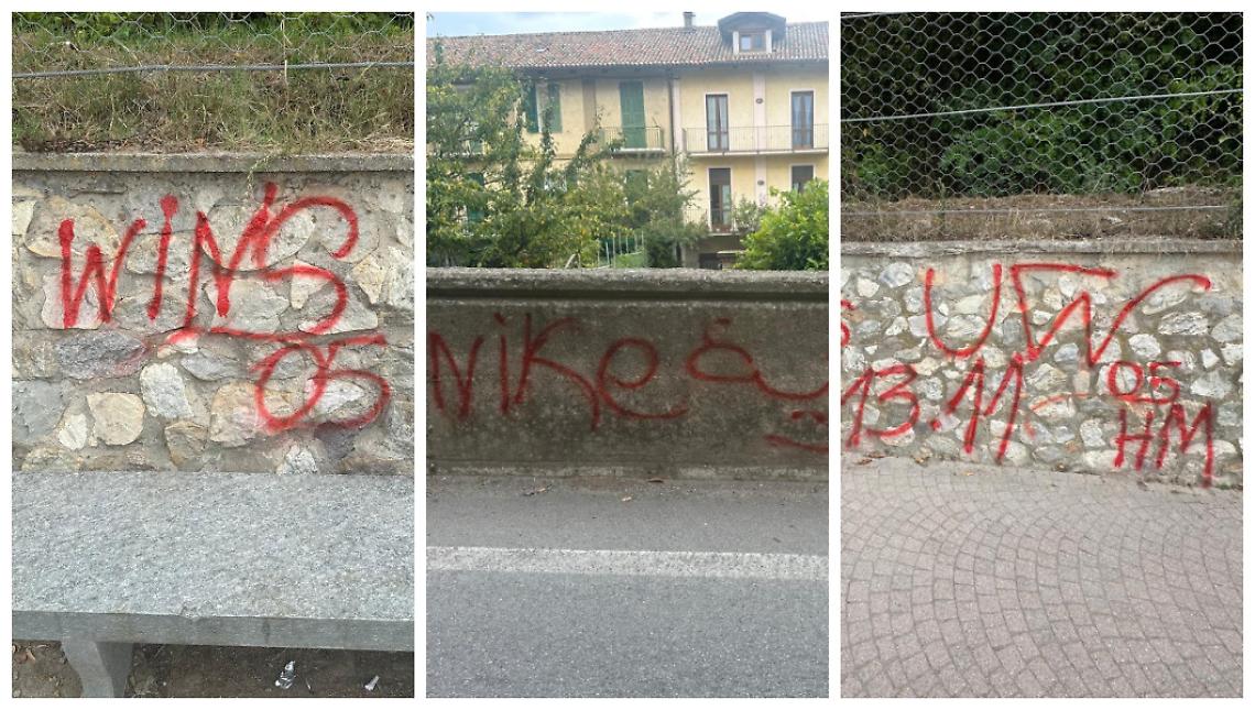 Una decina di graffiti sui muri del centro storico: individuato il responsabile