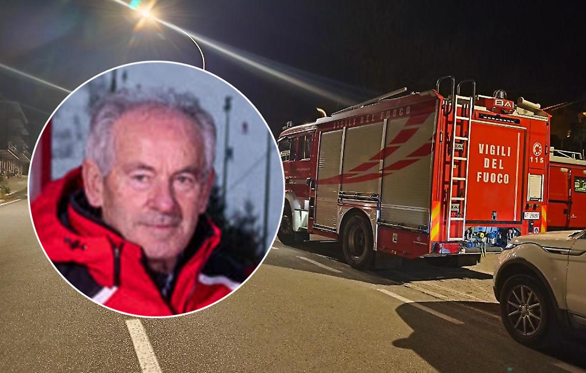 Ritrovato il corpo del 71enne scomparso nell'incendio di Miroglio