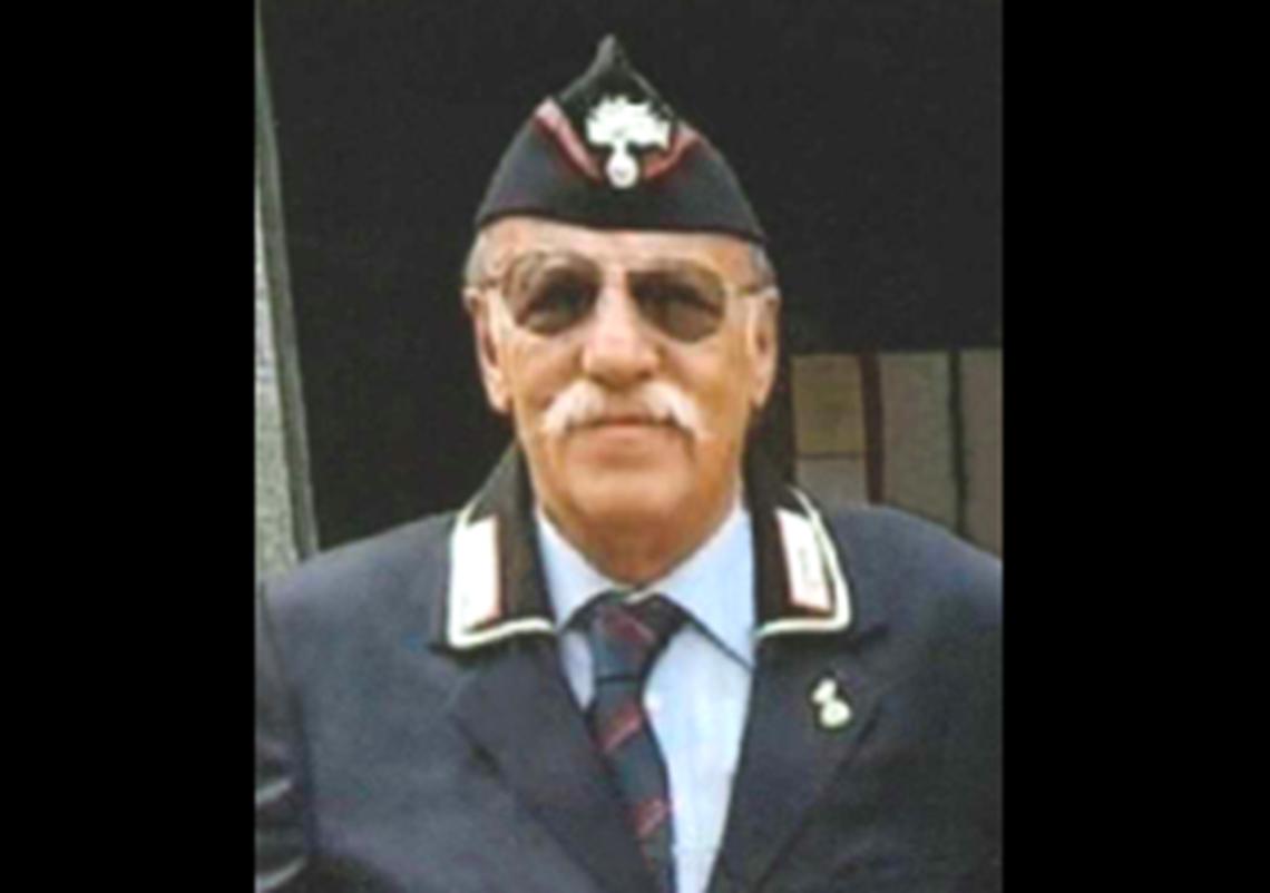 Addio a Gabriele Pasquale, appuntato dei Carabinieri in pensione