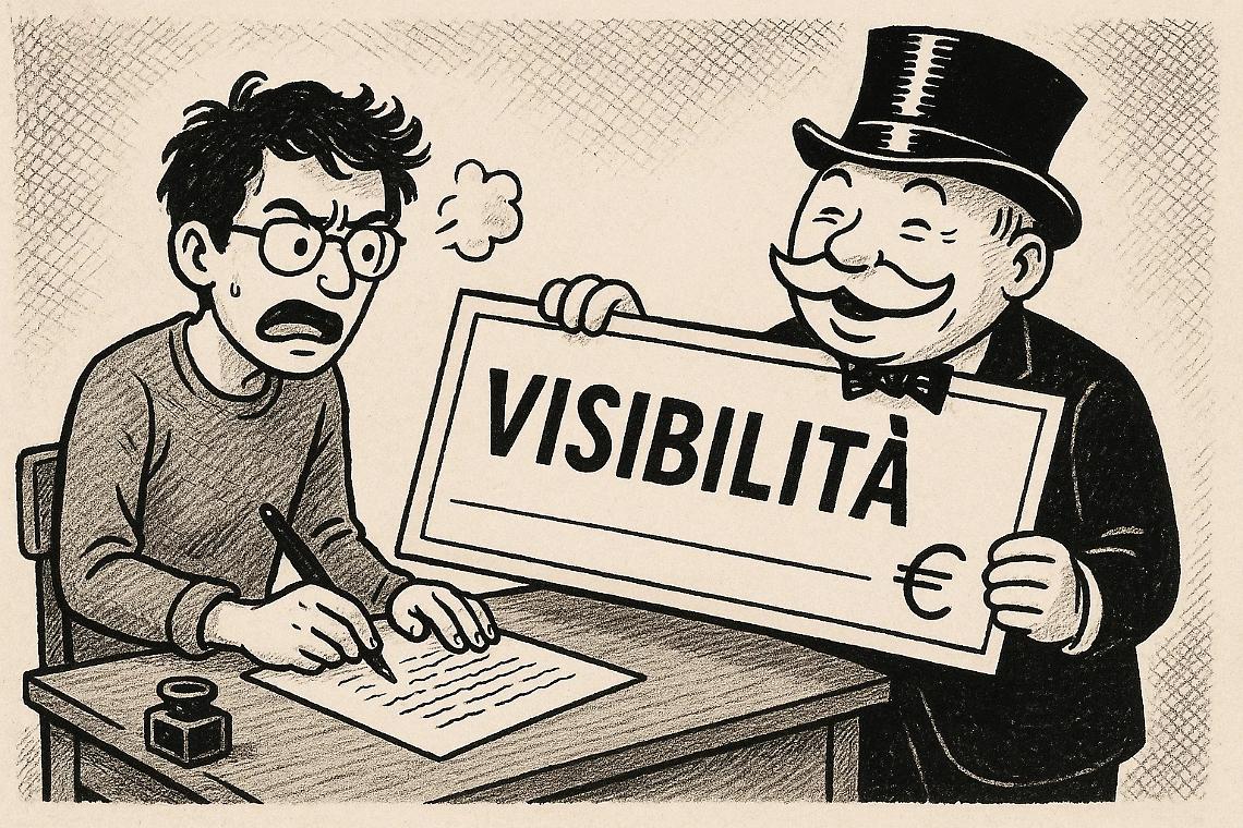 Lavoro culturale gratis: la nuova polemica italiana tra scrittori, creativi e intelligenza artificiale