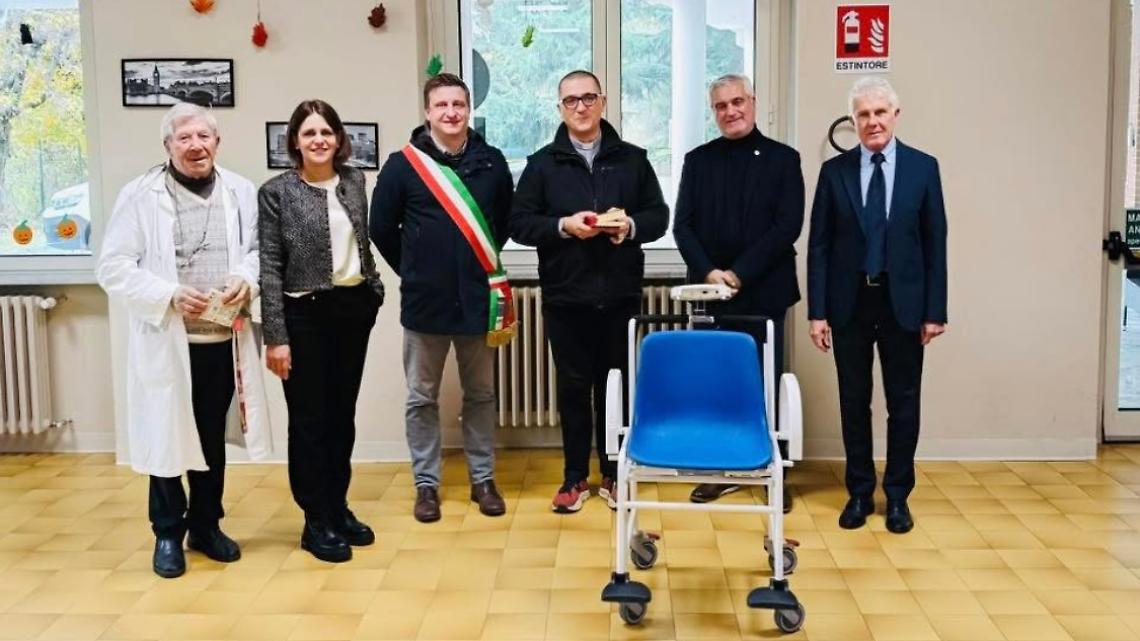 Una nuova sedia pesa-persone per la Casa di Riposo: un gesto di comunità e attenzione agli anziani