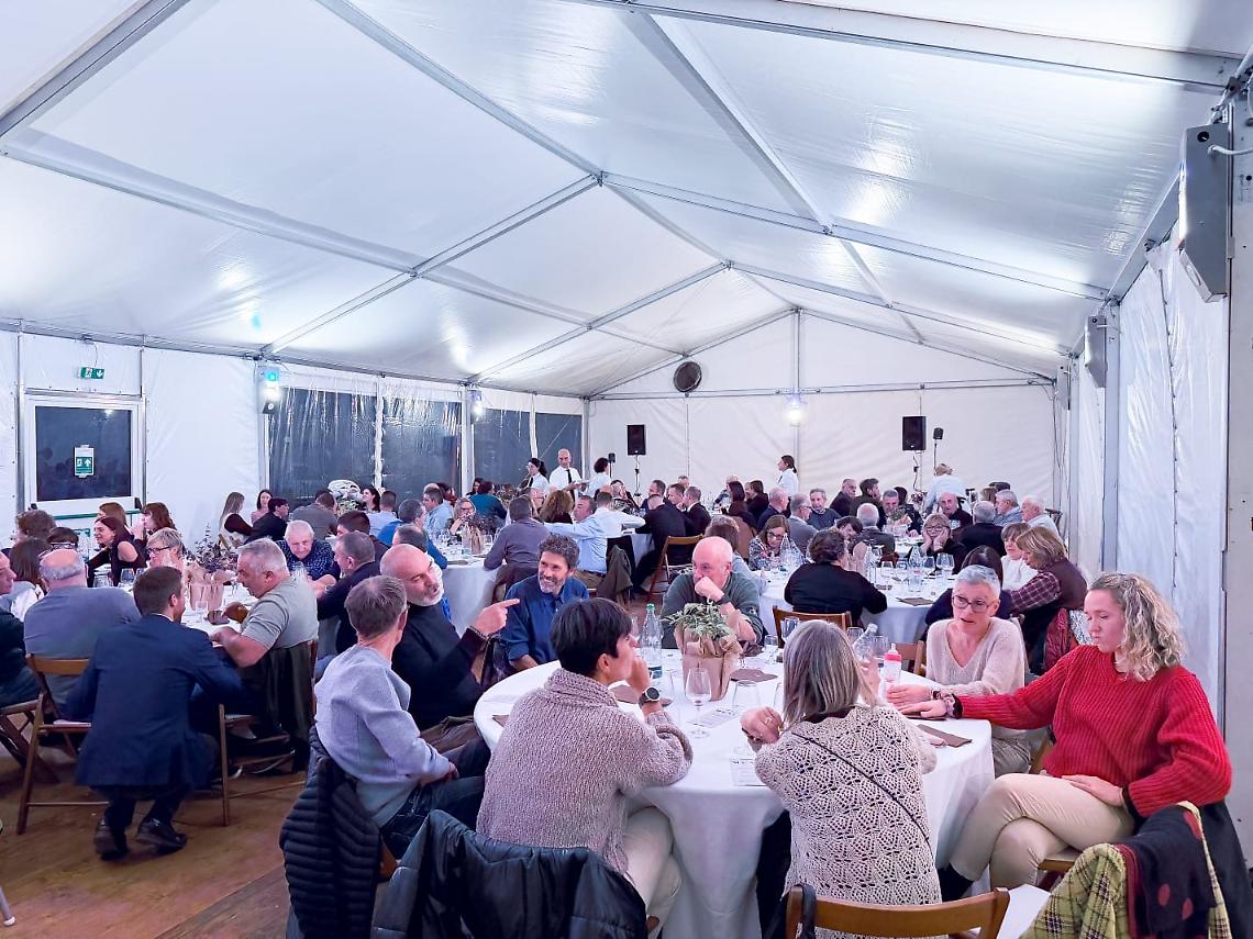 La cena di gala del sabato