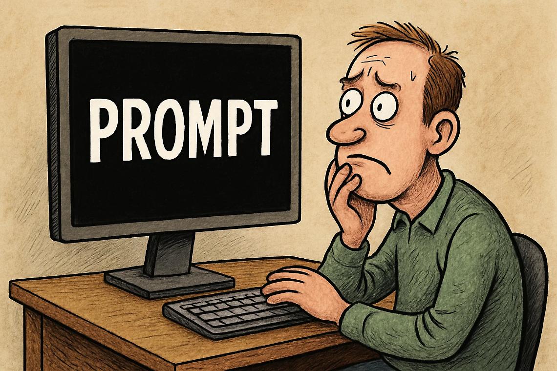 Il ritorno del “prompt”: dalle schermate nere dell’MS-DOS all’era dell’intelligenza artificiale