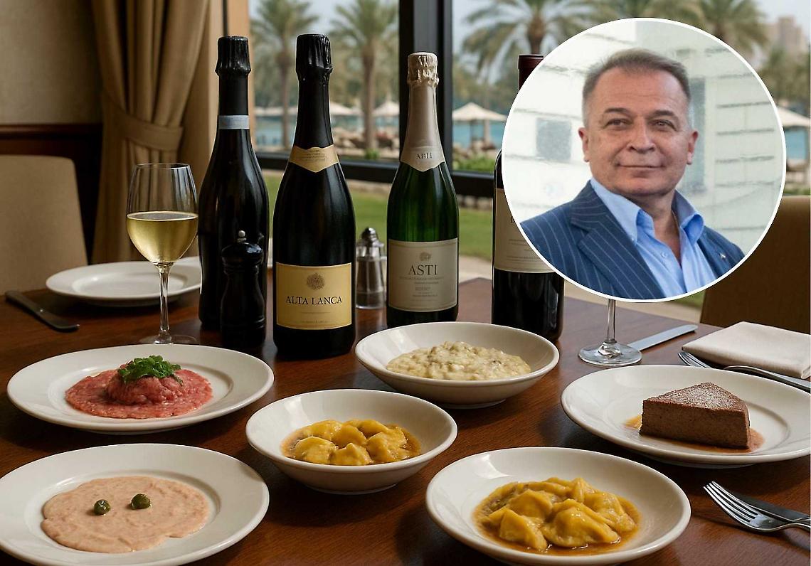 Il Piemonte alla conquista di Dubai: un mercato dove una bottiglia di Alta Langa costa dieci volte di più