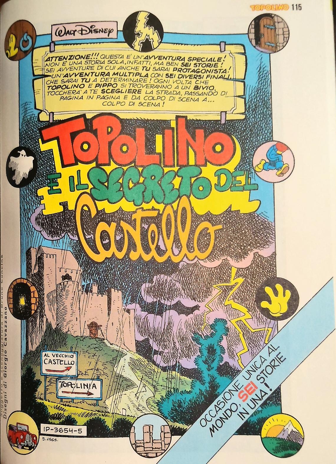 L'inizio di "Topolino e il segreto del castello"