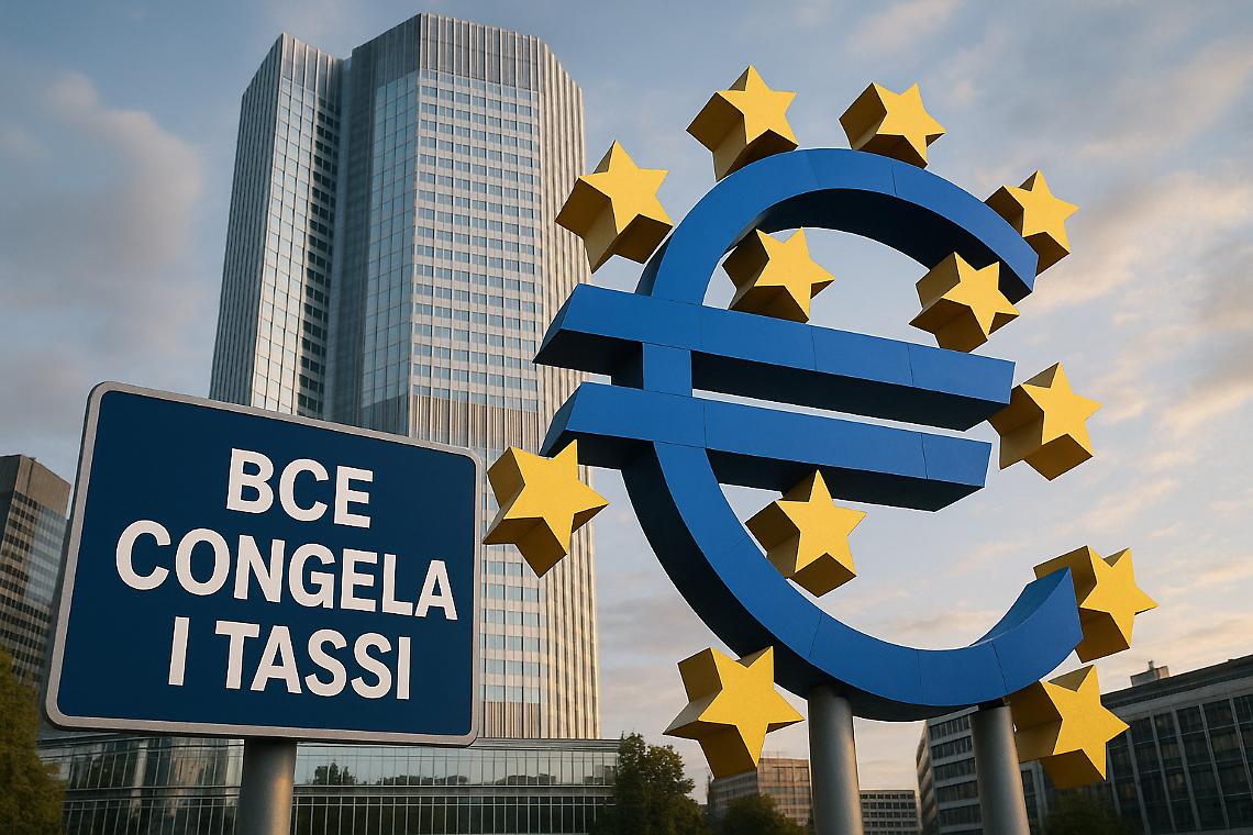 La BCE congela i tassi: un vantaggio per chi pensa di accendere un mutuo ora