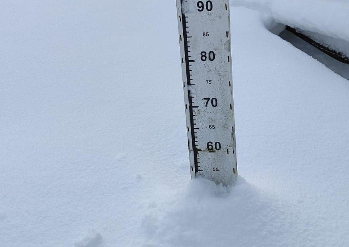 La nevicata di ieri? «Tra i maggiori accumuli di "fresca" in 24 ore degli ultimi 50 anni, a novembre»