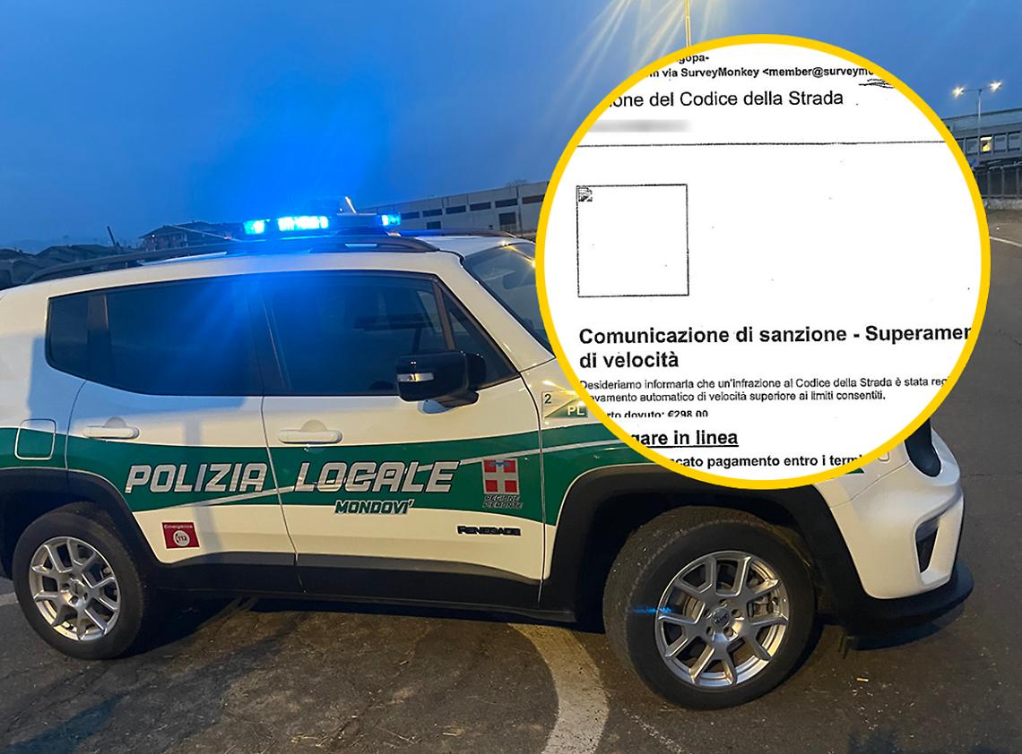 Occhio alla truffa via mail: «Vi chiedono di pagare una multa per eccesso di velocità, ma tutto finto!»