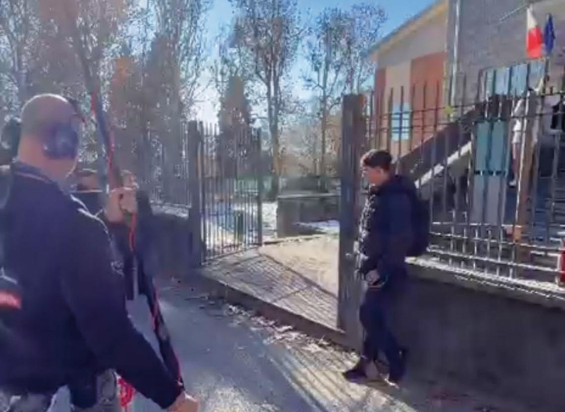 Riccardo, attore per un giorno