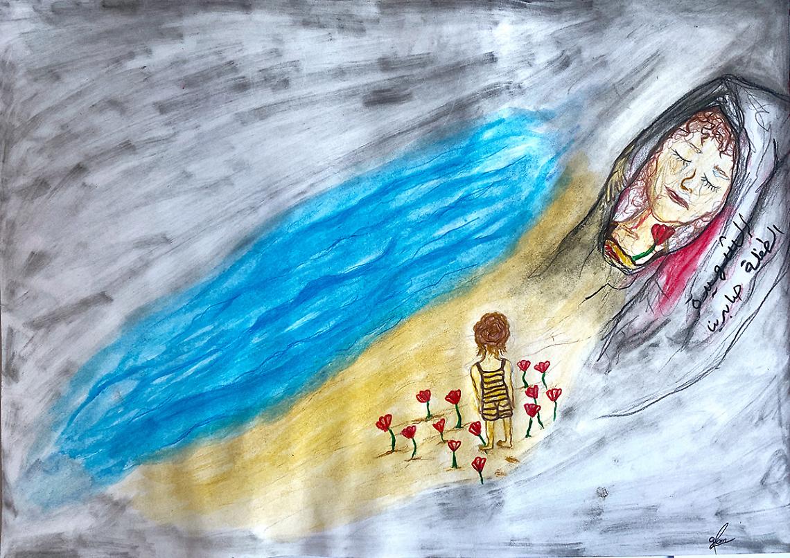 Cosa vedono i bambini di Gaza? Diamo uno sguardo ai loro disegni