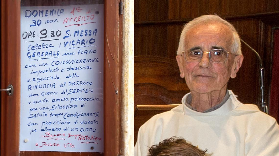 Cambio in Parrocchia a Roburent: don Giangi Olivero lascia. Domenica l'annuncio del vicario