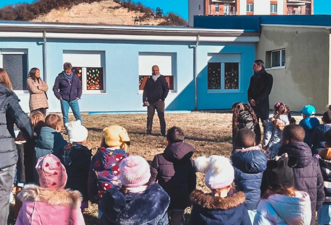 “Un tetto magico” alla Scuola materna