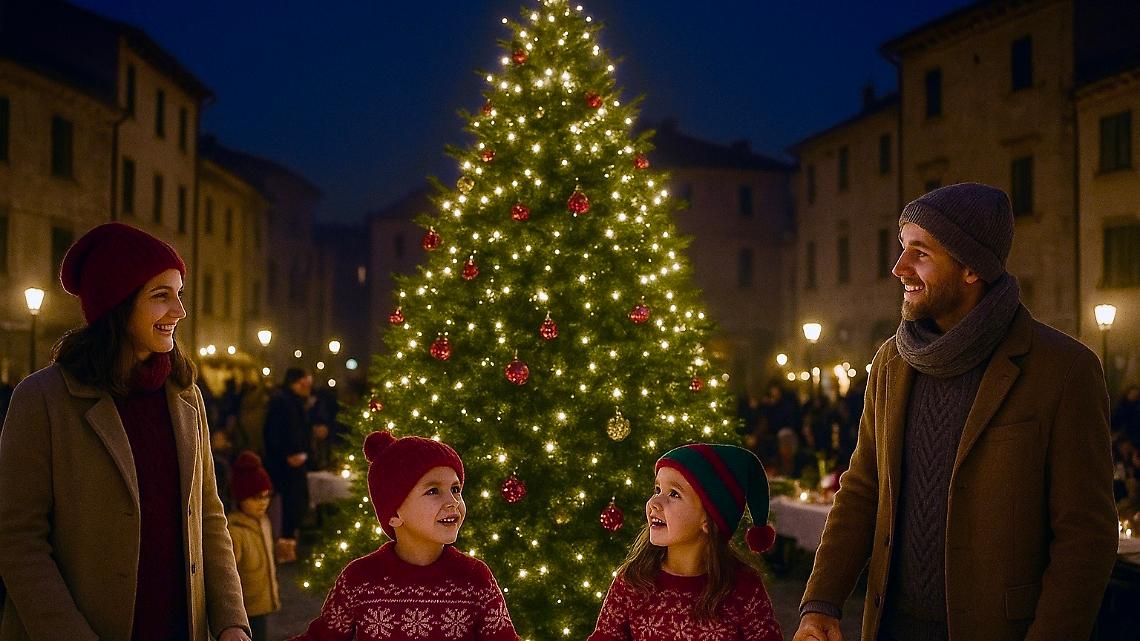 La magia del Natale illumina Monasterolo Casotto