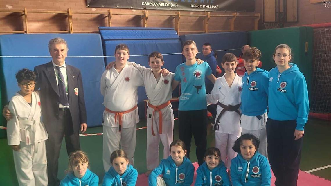 Dalla scuola di Magliano, la giovane karateka fa faville a Cigliano