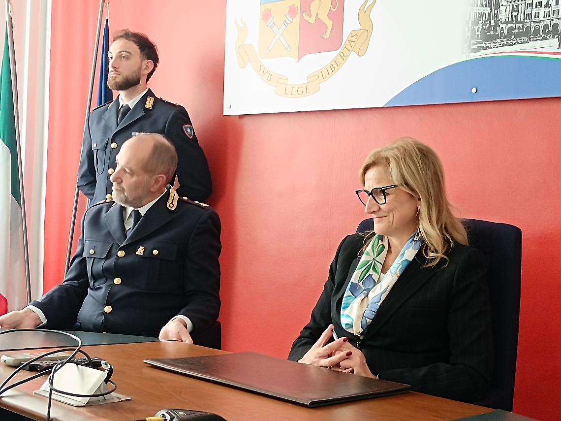 Da Cuneo (e ritorno), la nuova questora si presenta