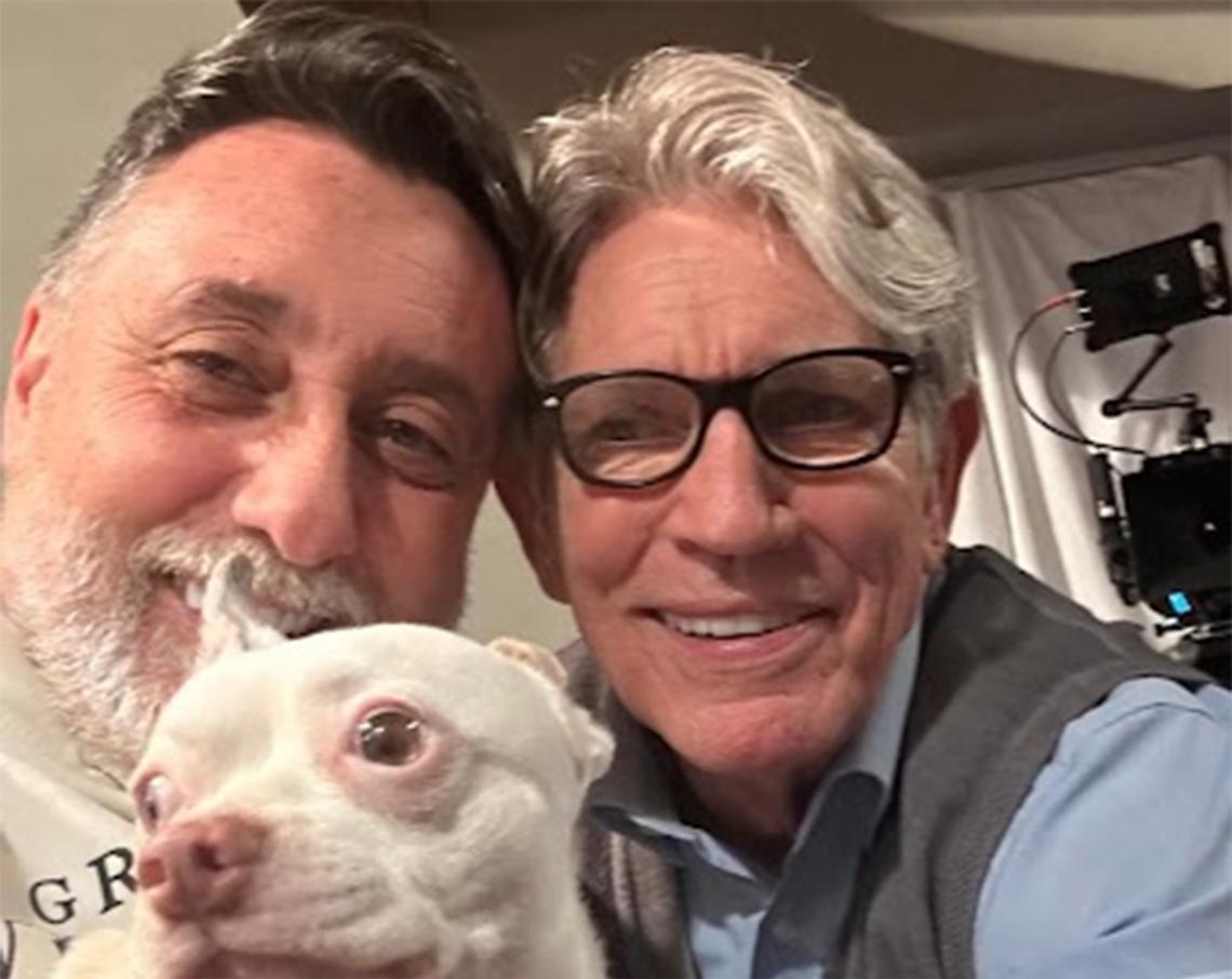 La star del film che si sta girando in città: Eric Roberts, fratello di Julia Roberts