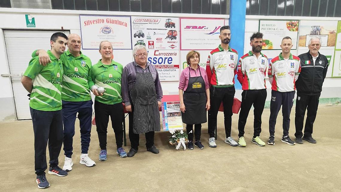 Mondovì Niella Bocce trionfa nella serale di Vottignasco