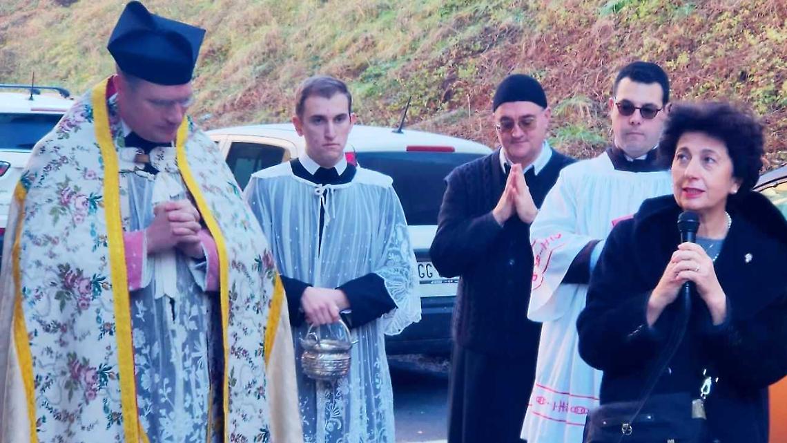 L'affresco dimenticato ritrova gli antichi colori: inaugurato il restauro al Santuario del santissimo nome di Maria