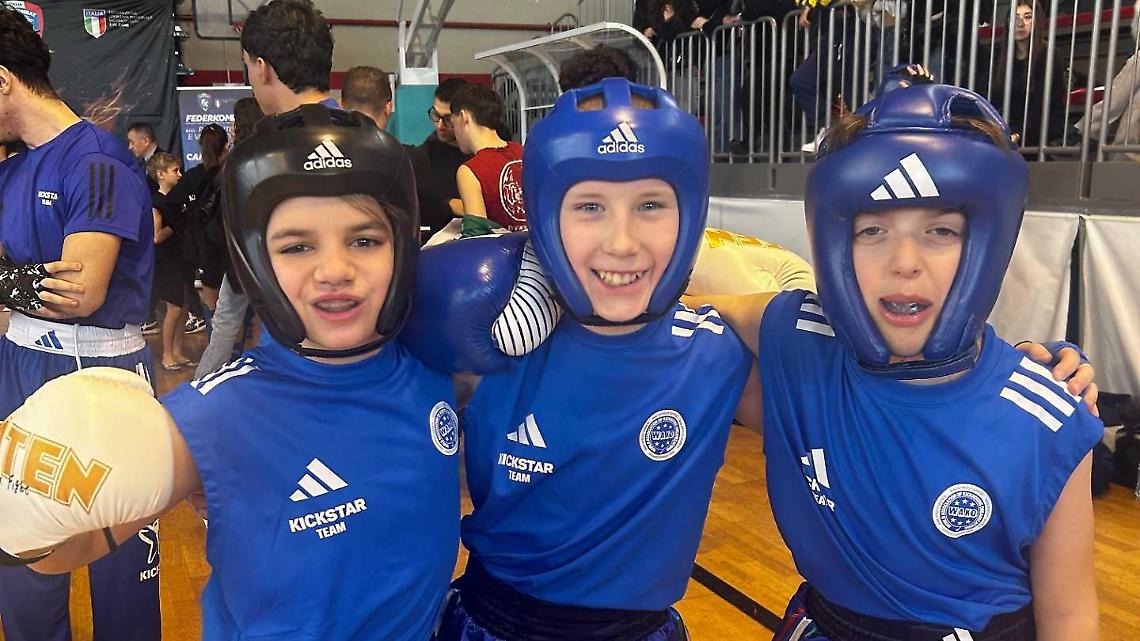 Kickboxing, Kickstar Mondovì protagonista a Giaveno