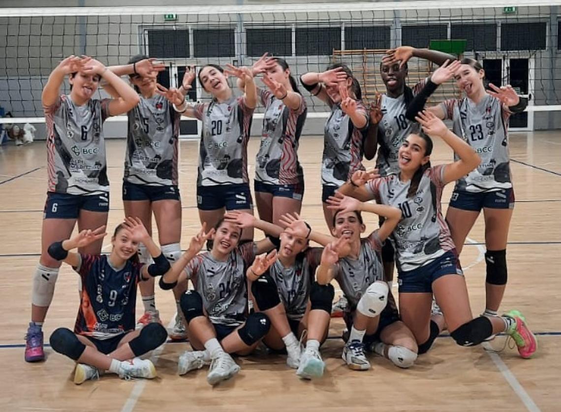 Servizio letale, successo netto delle pumine under 14 in Serie D
