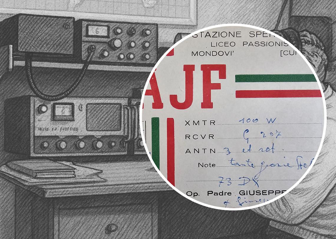 Quel religioso, primo radioamatore di Mondovì