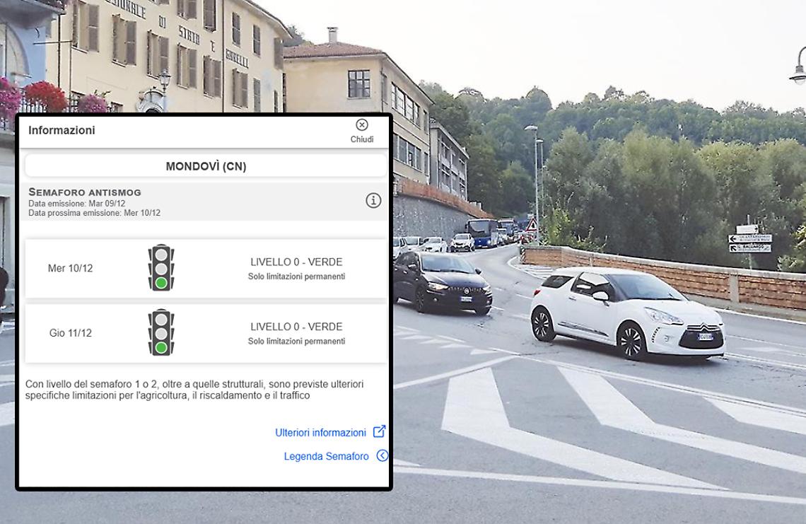 Semaforo antismog: scatta l'arancione, ma non qui