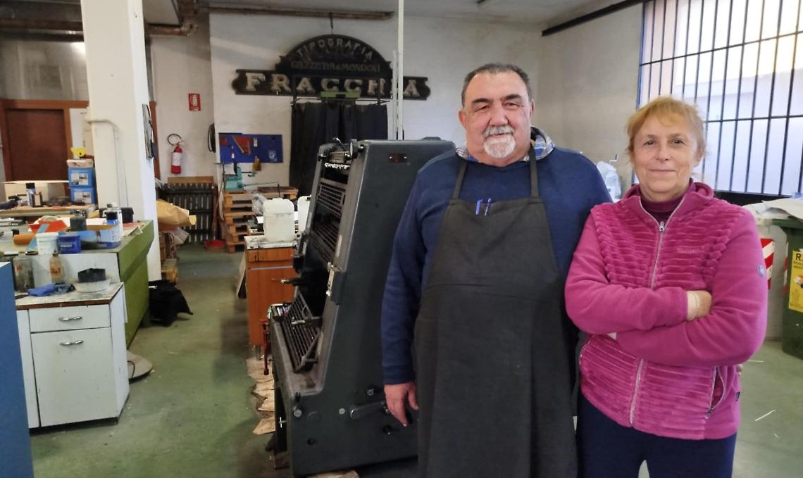 Chiude "Mondovigraf", nel 1993 Livio e Vilma avevano rilevato la storica tipografia Fracchia