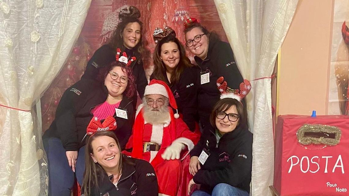 San Paolo, un pomeriggio di magia con Babbo Natale