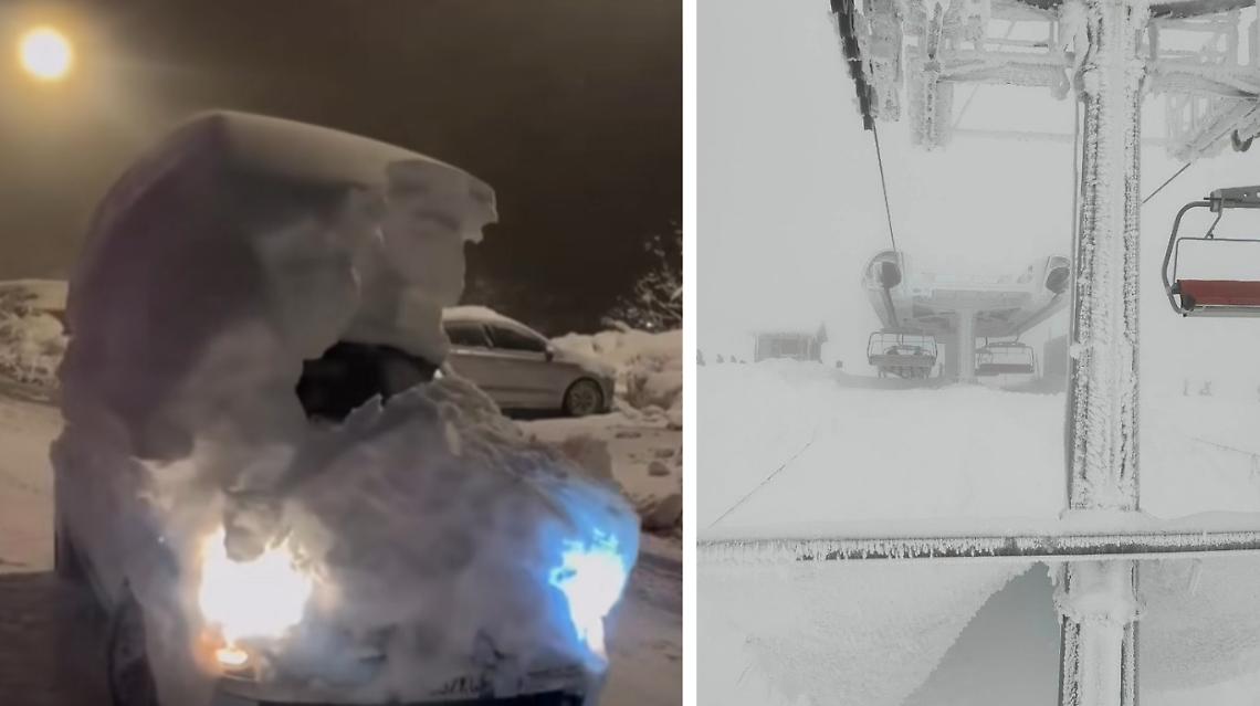 Mai cos&igrave; tanta neve nell'ultimo decennio, ma ora temperature in rialzo