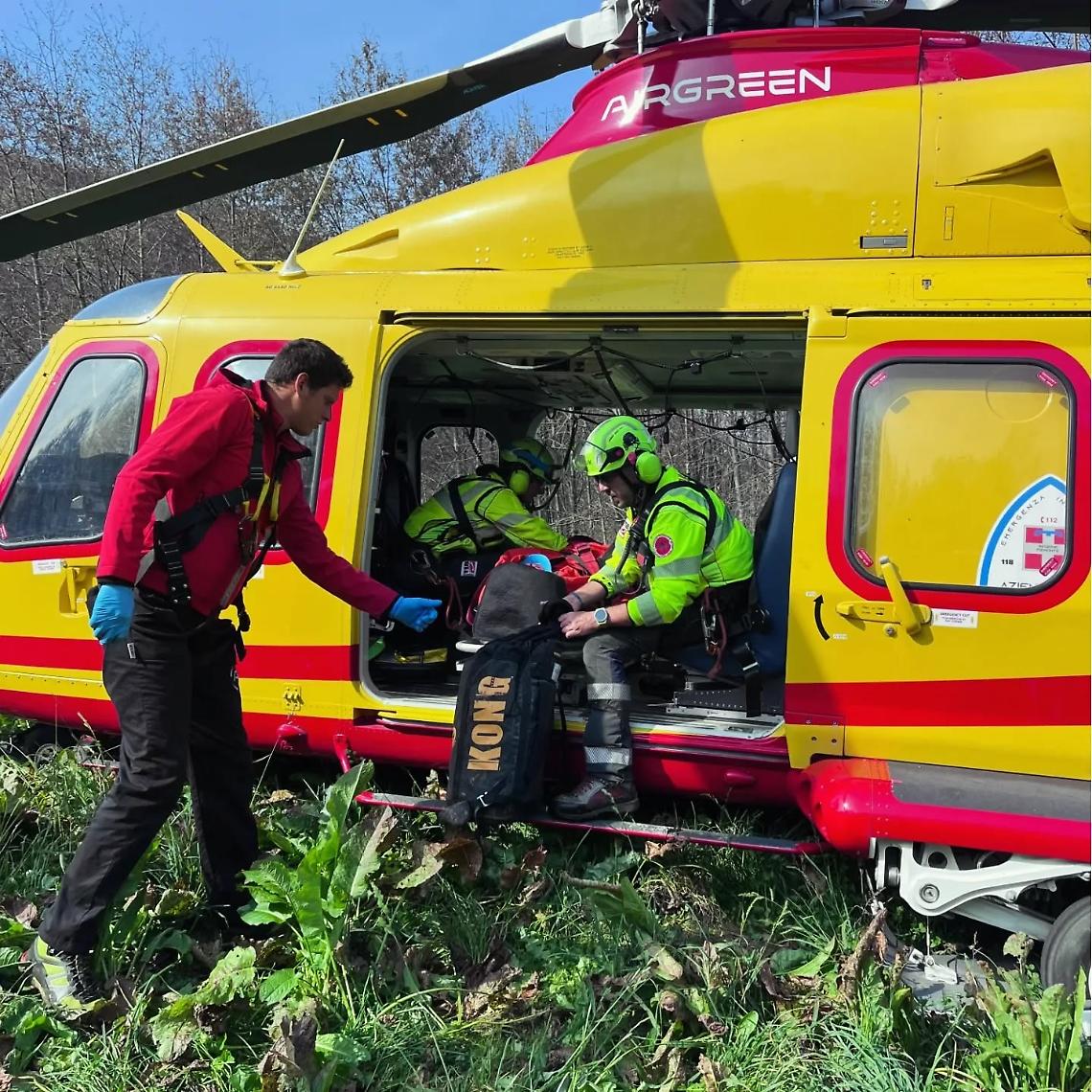 Due arrampicatori bloccati in parete: salvati dal Soccorso Alpino