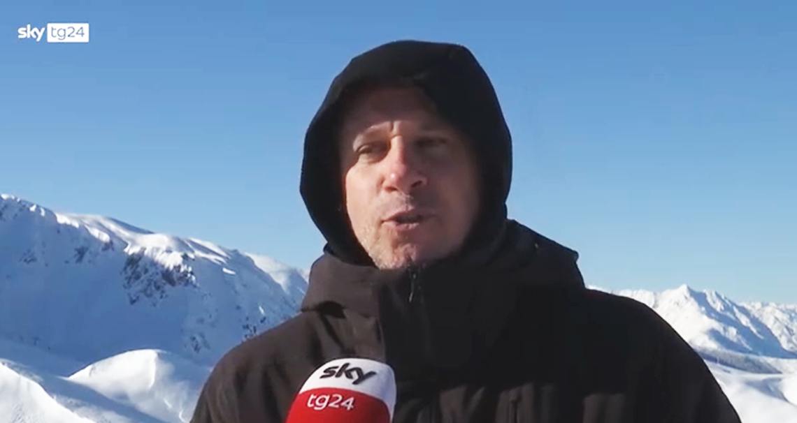 Antonio Cassano sta imparando a sciare a Prato Nevoso: &laquo;Una sensazione magnifica&raquo;