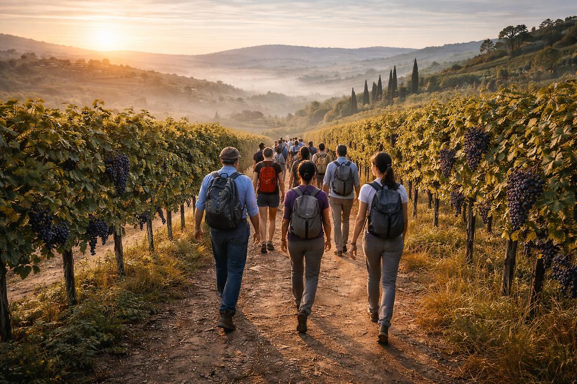 Trekking il 1&ordm; gennaio sui sentieri delle Langhe: natura, storie e pranzo finale