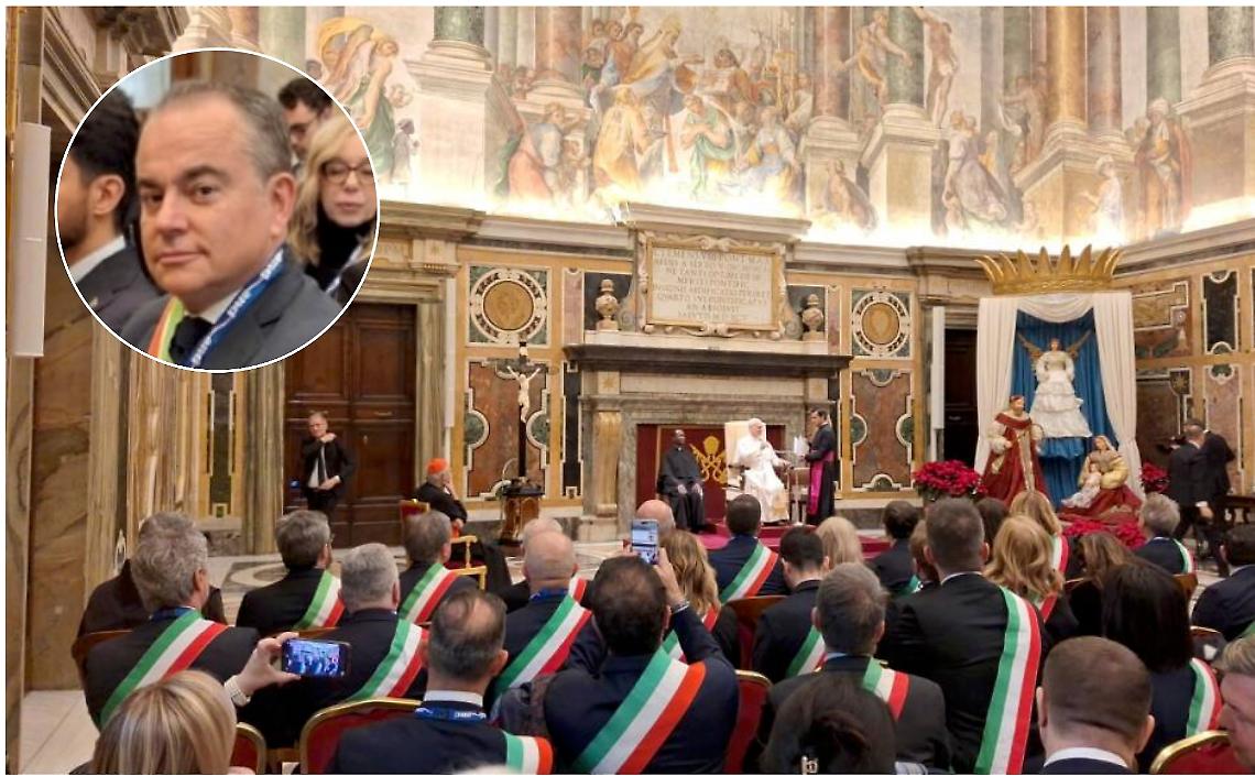 Il Sindaco di Calizzano incontra Papa Leone XIV